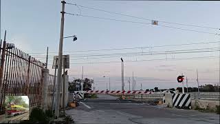 PASSAGGIO A LIVELLO DI BARI ZONA INDUSTRIALE 4° VIDEO  ɅNDREɅUS TRENI E PL FSE [upl. by Archy]