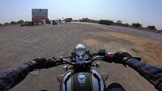 This is how Royal Enfield performs on the highway [upl. by Kendy788]