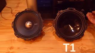 Rockford PPS46 vs T1652s midwoofer sound quality test [upl. by Spears]