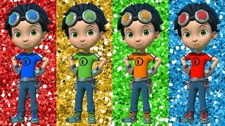 Learn Colors with Rusty Rivets Nursery Rhymes Fun Videos for Children Kids Learning [upl. by Danila]