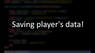 How to save a players data DataStores  Roblox Studio [upl. by Aitekram177]