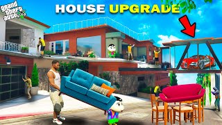 GTA Franklin amp Shin Chan Rebuilding New Ultimate Luxury House in GTA 5 in Telugu [upl. by Mungovan]