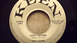 Sam Cooke  Only Sixteen  Late 50s Classic [upl. by Epifano]