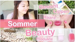 SOMMER BEAUTY ESSENTIALS  Makeup Füsse Haare Nägel  Mamiseelen [upl. by Elnukeda180]