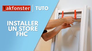 Comment installer un store FHC Velux Occultant ET Isolant [upl. by Sherill772]