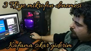 Aliexpressden aldığım 3TLlik mikrofon ile karaoke denemem [upl. by Anelam879]