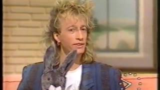 Robin Gibb  Interv quotGood Morning Britainquot 1986 [upl. by Cherye289]