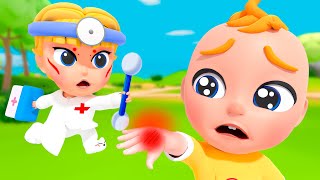 The Boo Boo Song  Baby Got A Boo Boo  Tinytots Nursery Rhymes amp Kids Songs [upl. by Aicemat]