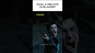 🤔Qual a MELHOR DUBLAGEM de HARRY POTTER🧙‍♂️ curiosidades dublagem filmes fy harrypotter [upl. by Frankhouse]