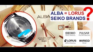 ALBA is Lorus  The Brands of SEIKO Indonesia [upl. by Alvy]