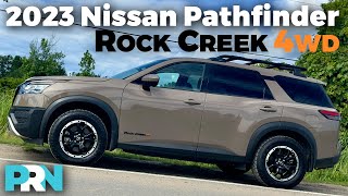 2023 Nissan Pathfinder Rock Creek 4WD Full Tour amp Real World Review [upl. by Behrens]