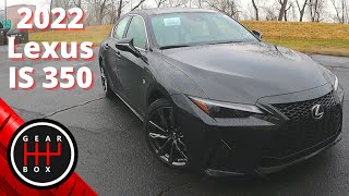 2022 Lexus IS 350 F Sport AWD  Best Luxury Compact Sports Sedan Under 50k [upl. by Groves]