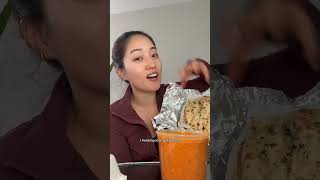 eat indian food with me 🇮🇳 mukbang indianfood chickentikkamasala [upl. by Hakim136]