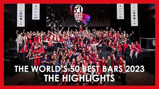 Favourite moments from The World’s 50 Best Bars 2023 [upl. by Helsie]