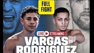 FIGHT HIGHLIGHTS  ANTONIO VARGAS VS JONATHAN RODRIGUEZ Boxing full Action [upl. by Aivital]