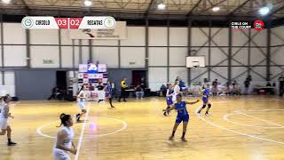 Final sub 17  Circolo vs Regatas 1er CUARTO  Game 1  Liga de lima 2023  Basket Damas [upl. by Jameson]