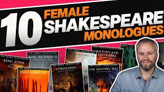 10 Immense amp Emotional Shakespeare Monologues  Female [upl. by Rodablas]