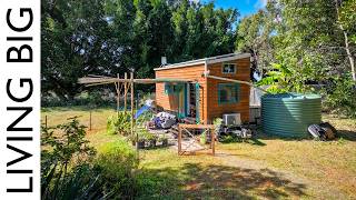 7 Years Living In Their OffGrid Tiny Home Paradise [upl. by Sophi]