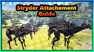 All Tek Stryder Attachements Guide  how they work [upl. by Drooff251]