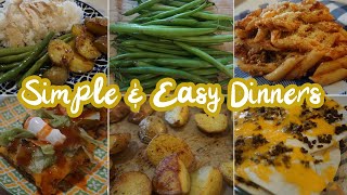 Simple amp Easy Dinners  Yummy Dinner Ideas  Homemade Dinners [upl. by Cornelia]