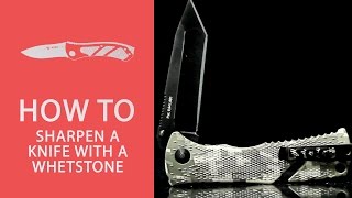 How To Sharpen Knives With A Whetstone [upl. by Bocoj]