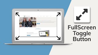 How to Add a Fullscreen Toggle Button in Elementor [upl. by Einot]