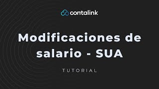 Modificaciones de Salario  SUA [upl. by Ahtekahs865]