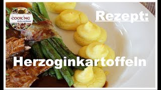 Herzoginkartoffeln  Spritzerdäpfel Rezept  Beilage für Bratenrezepte [upl. by Margette]