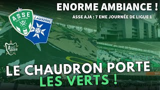 ASSE  AJ AUXERRE  Retour sur lambiance du match  💚🔥  Ligue 1 [upl. by Hume945]