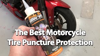 The Best Motorcycle Tire Puncture Protection Ride On [upl. by Llenyt]