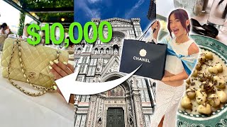 Buying a 10000 Chanel bag in Italy because I dont need no man [upl. by Rosalie]