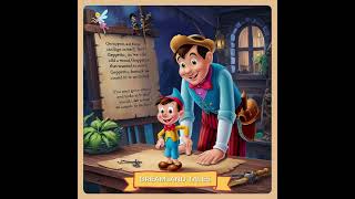 The Brave Adventure of Pinocchio storytime bedtimestory shorts imagination fairytales kids [upl. by Nalaf]