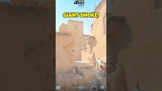 GIANT SMOKE shorts counterstrike cs2 dust2 [upl. by Irrab]