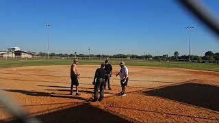 Mercenarias 12u vs FTGU 12u Cotulla tournament [upl. by Dachia]