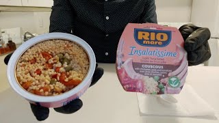 Rio Mare Insalatissime REVIEW Couscous and Light Tuna Salad  READY TO EAT MEAL [upl. by Glavin]