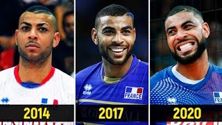 The Rise Of Earvin Ngapeth  Entire Career in the National Team [upl. by Ebbie59]