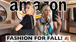 quotOLD MONEY STYLEquot AT AFFORDABLE PRICES AMAZON FALL HAUL amp GIRLS TRIP [upl. by Rey824]