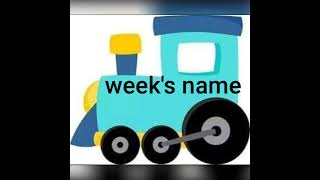 Days of the Week Song  ll Learn the Days of the Week for Kids ll days name week name [upl. by Huston247]