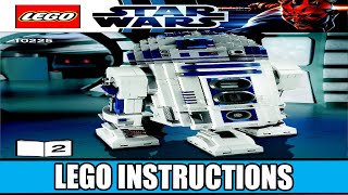 LEGO 10225 Instructions  Ultimate Collector Series  R2D2  Star Wars Book 2 [upl. by Adanama]