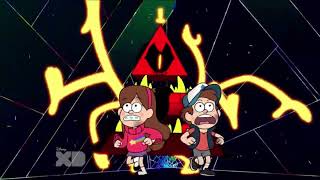 I put Spongebob Music over Bill Cipher chasing Dipper and Mabel [upl. by Schlessinger]