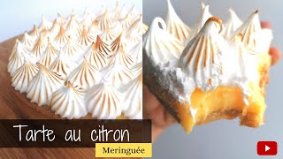 Tarte au citron meringuée Recette de base [upl. by Yelac829]