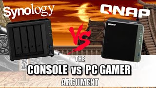 Synology vs QNAP NAS  The Console vs PC Gamer Arguement [upl. by Okiman]