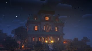 Minecraft  Spooky Manor Tutorial [upl. by Godiva]