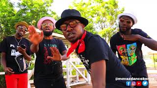 DANGER DINJI AMAPIANO  DANCE VIDEO  MOVAZ WAROMBOSAJI NATION SMS SKIZA 5801965 TO 811 [upl. by Aerdnac41]