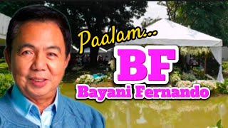 Paalam Dating MayorBayani Fernando marikinacity marikina viral [upl. by Ayihsa32]