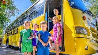 Wheels on the Bus with Vania Mania Kids [upl. by Giffie]