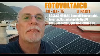 Impianto FOTOVOLTAICO FAIDATE da 31 Kw spiegato in modo semplice dallinizio alla fine  3PARTE [upl. by Sabah]