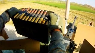 50 Cal Firing At Treeline [upl. by Vowel]