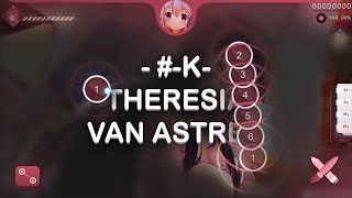 osu skin review  K Theresia Van Astrea by DuyKhangsama [upl. by Akimas136]