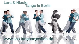 Lars amp Nicole Tango Lesson quot Enrosque amp Moulinettequot [upl. by Ninaj604]